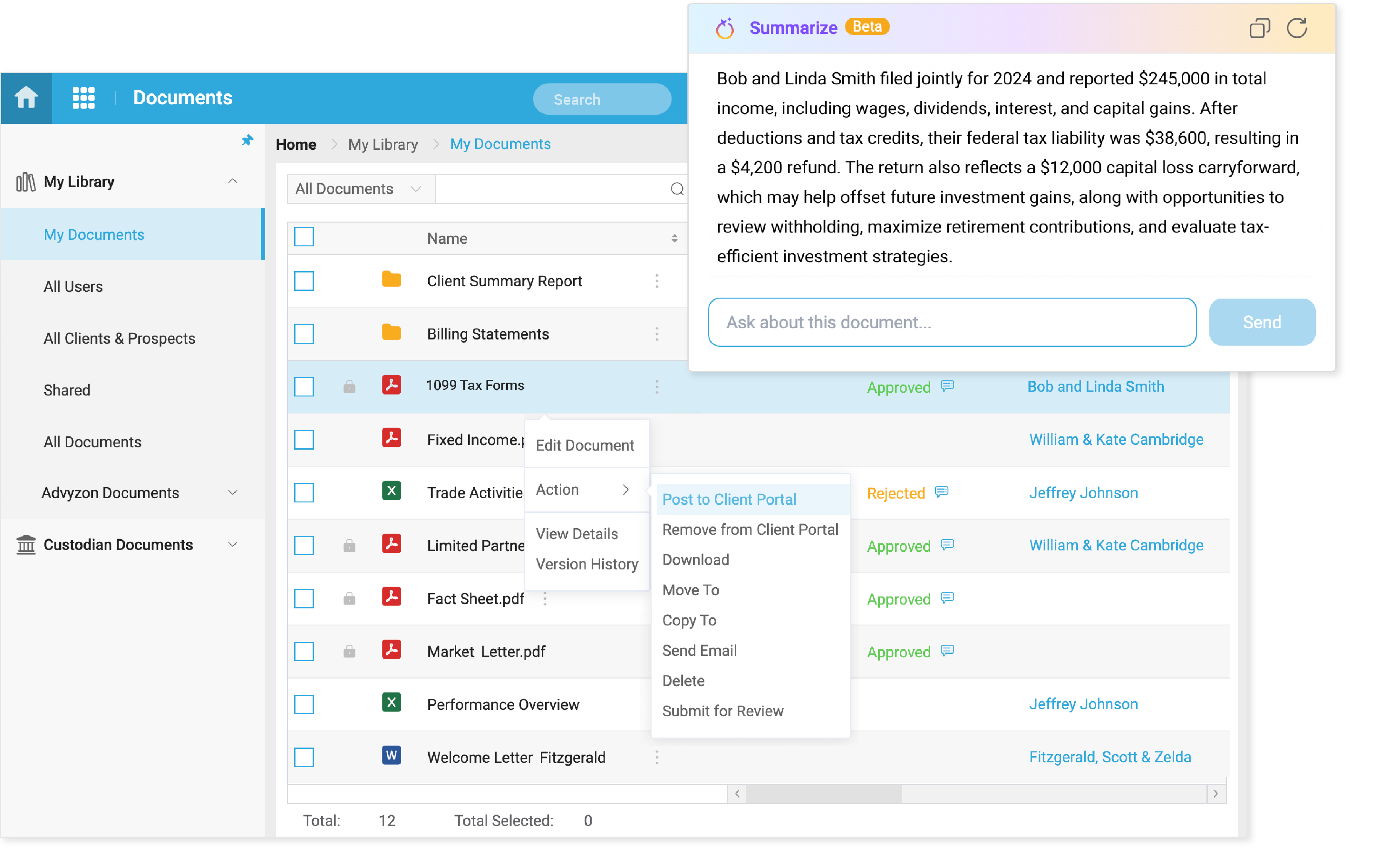 Secure Document Management 1 Documents July 2026